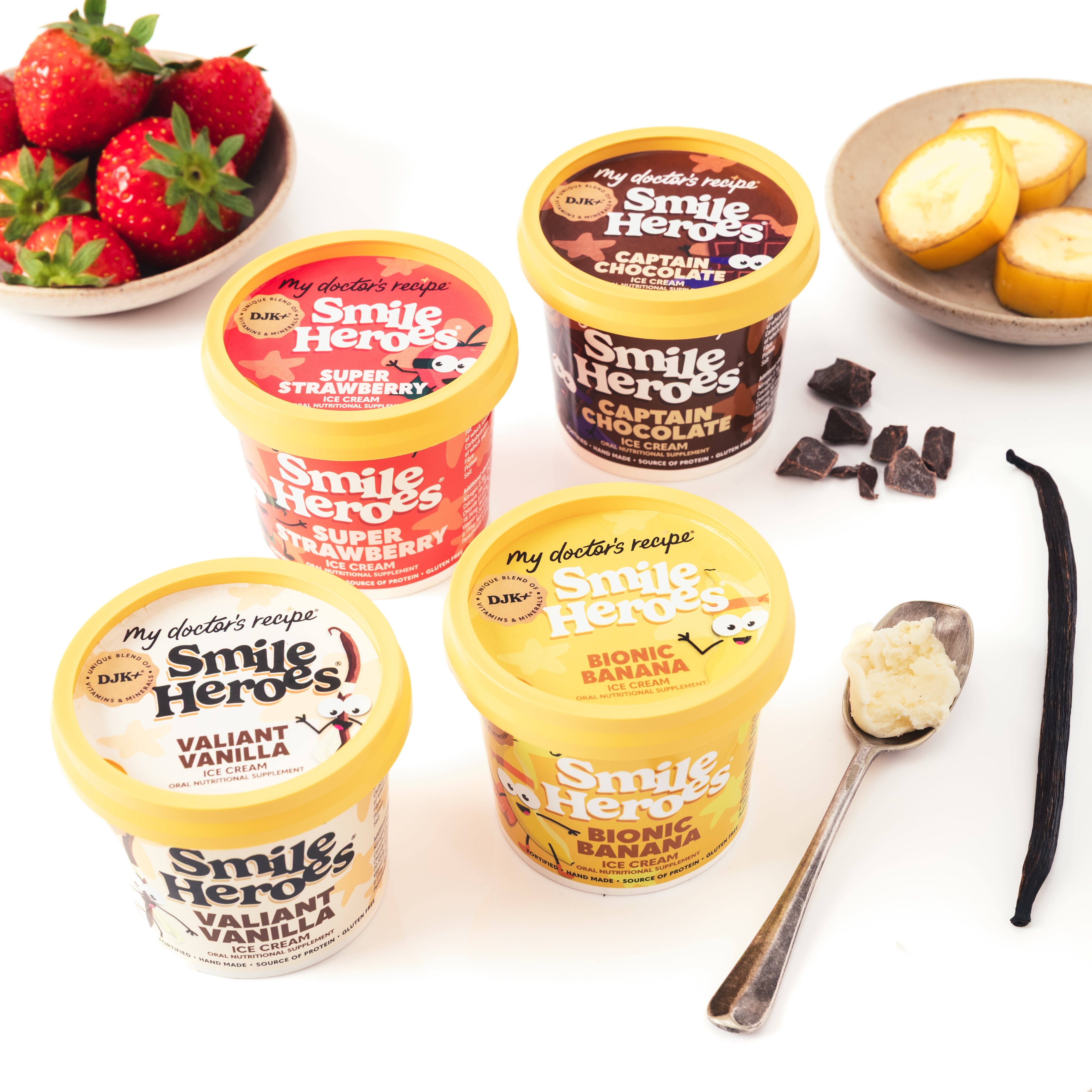 Smile Heroes® Fortified Kids Ice Cream