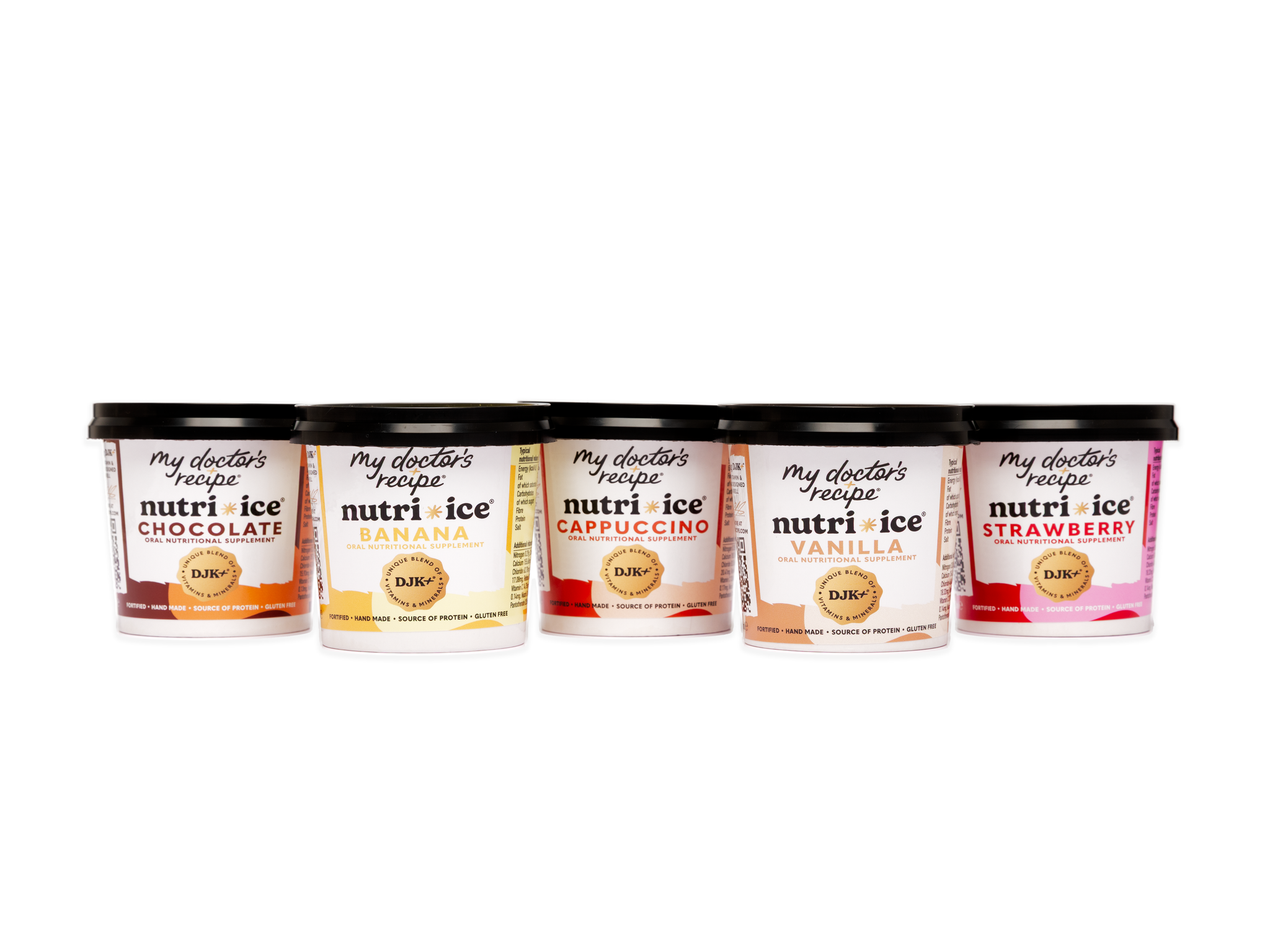 The Nutri-Ice® Taster Set (5 x 100ml tubs)