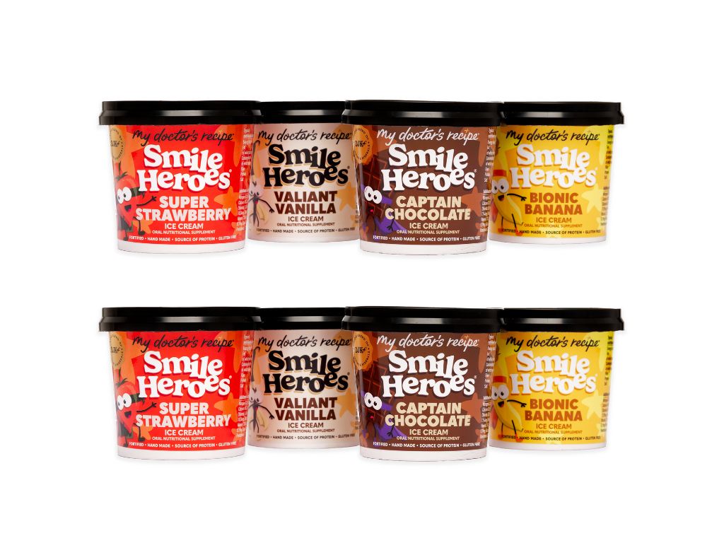 The Smile Heroes® Super Set (8 x 100ml tubs)